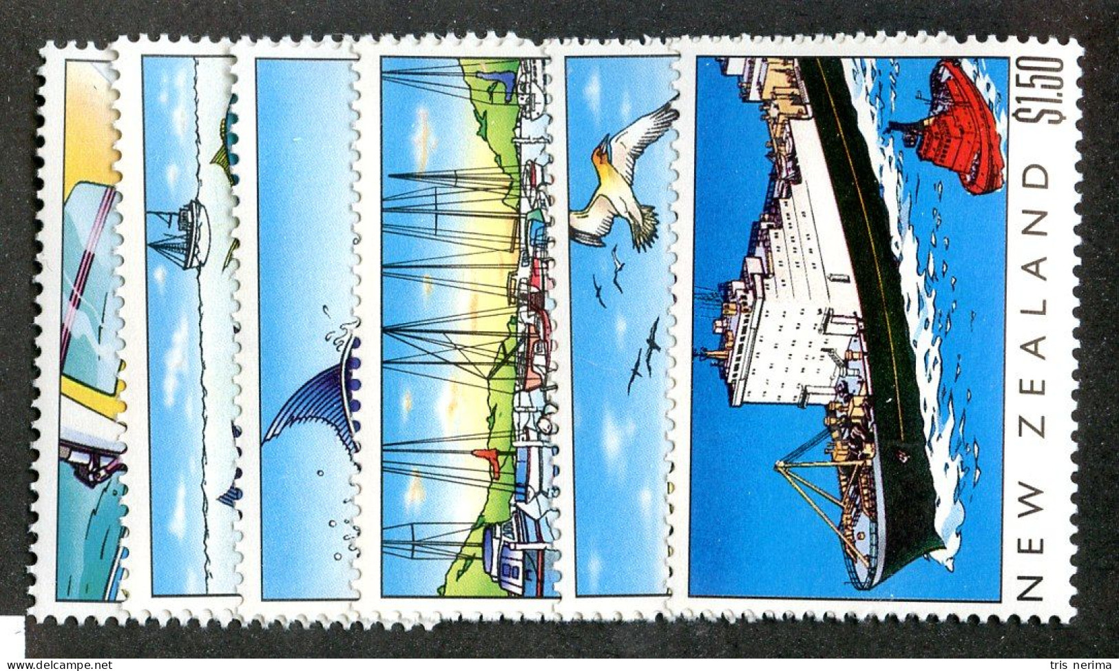 7531 BCx New Zealand 1989 Scott # 964/69 MNH** (offers Welcome) - Neufs