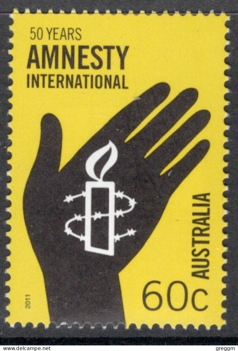 Australia 2011 Stamp Celebrating The 50th Anniversary Of Amnesty International In Unmounted Mint Condition. - Mint Stamps