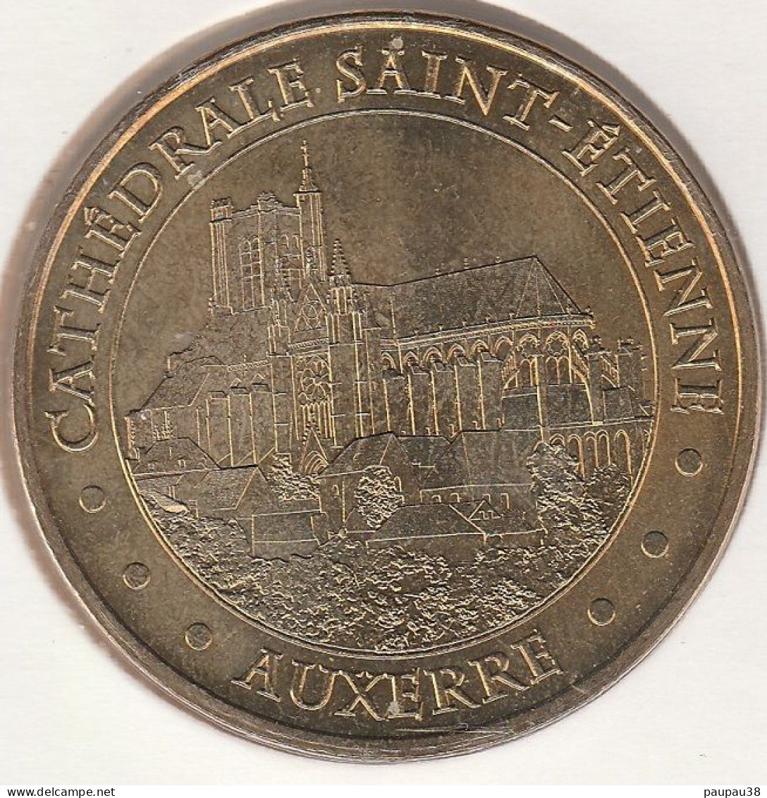 MONNAIE DE PARIS 2011 - 89 AUXERRE Cathédrale Saint-Etienne D'Auxerre - Cathédrale Saint-Etienne - Face Sud - 2011