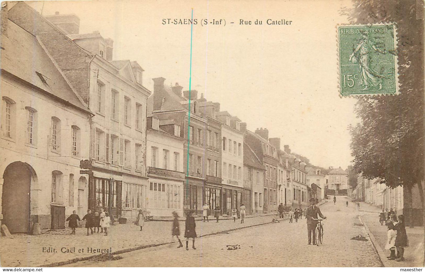 SAINT SAENS Rue Du Catelier - Saint Saens
