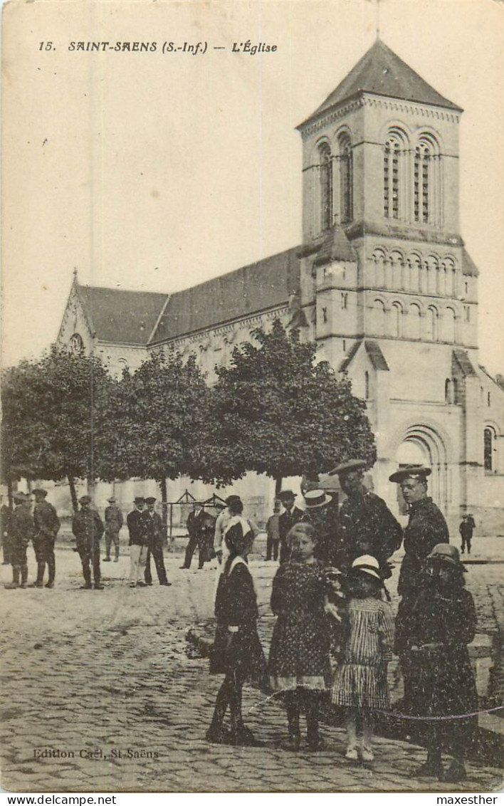 SAINT SAENS L'église - Saint Saens