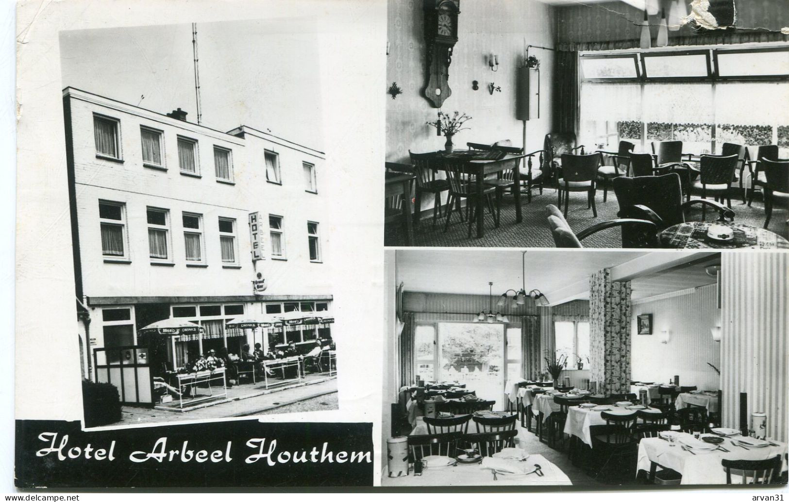 HOUTHEM VALKENBURG - HOTEL ARBEEL -  ZELDZAME KAART  - - Valkenburg