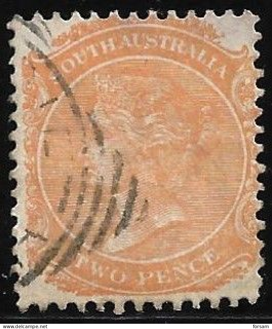 SOUTH AUSTRALIA..1868..Michel # 34 C...used. - Oblitérés