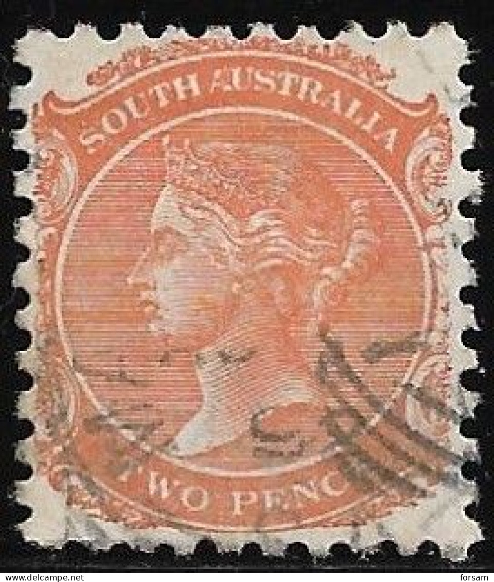 SOUTH AUSTRALIA..1868..Michel # 34 A...used. - Used Stamps