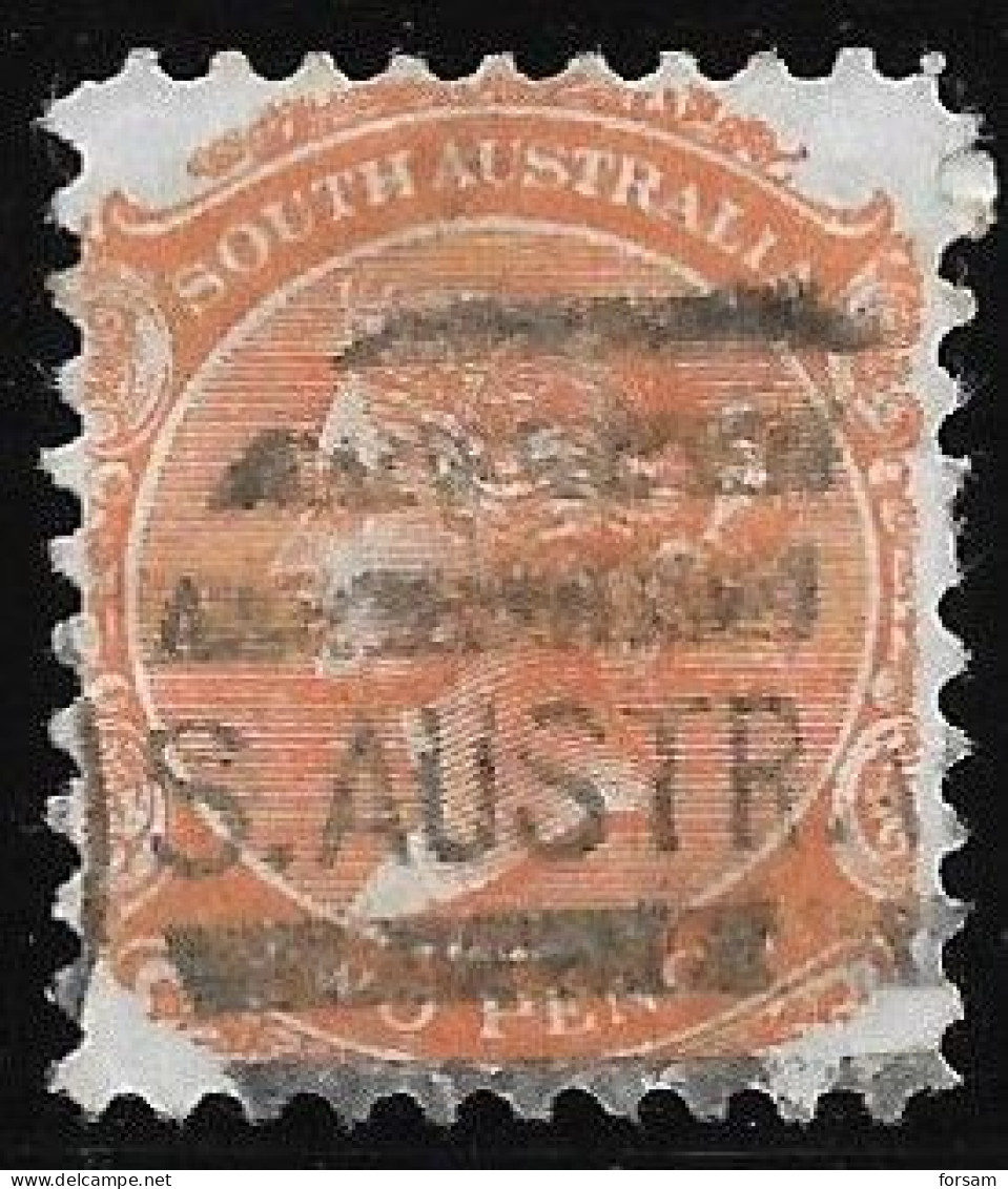 SOUTH AUSTRALIA..1868..Michel # 34 A...used. - Usati