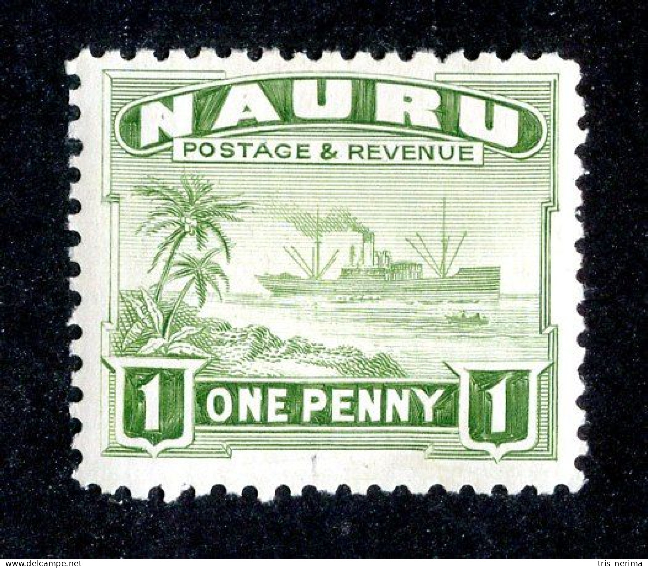 7546 BCx Nauru 1937 Scott # 18a M* (offers Welcome) - Nauru