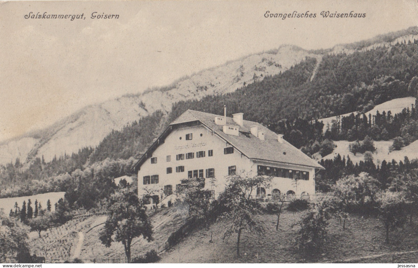 AK - GOISERN - Evangelisches Waisenhaus 1927 - Gmunden