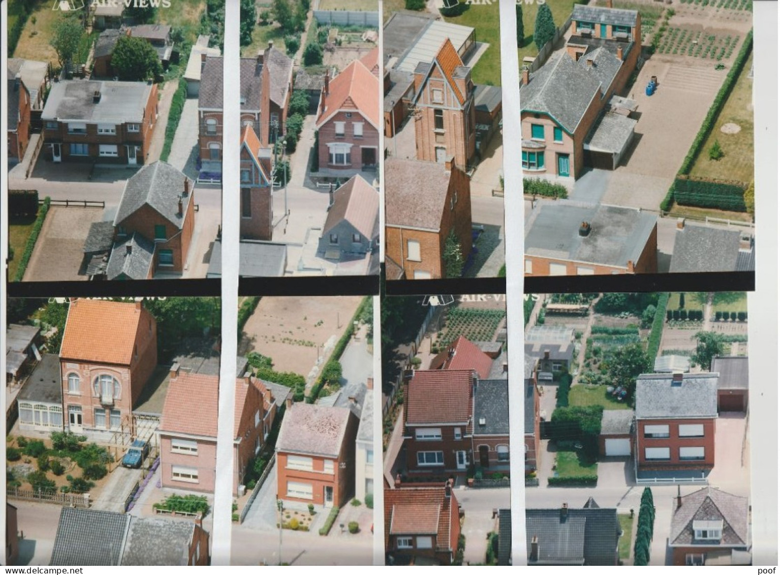 Grobbendonk : Steenbergstraat  -----  4 Luchtfoto's - Grobbendonk