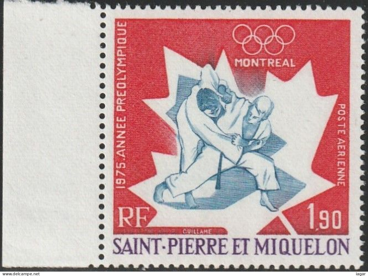 THEMATIC MARTIAL ARTS:  JUDO  -  SAINT-PIERRE ET MIQUELON - Judo