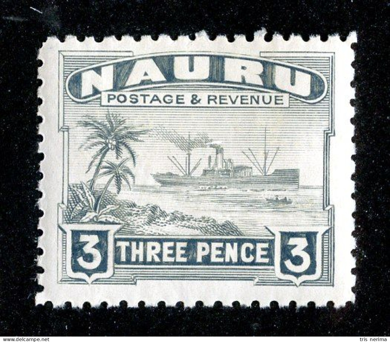 7552 BCx Nauru 1948 Scott # 22a M* (offers Welcome) - Nauru