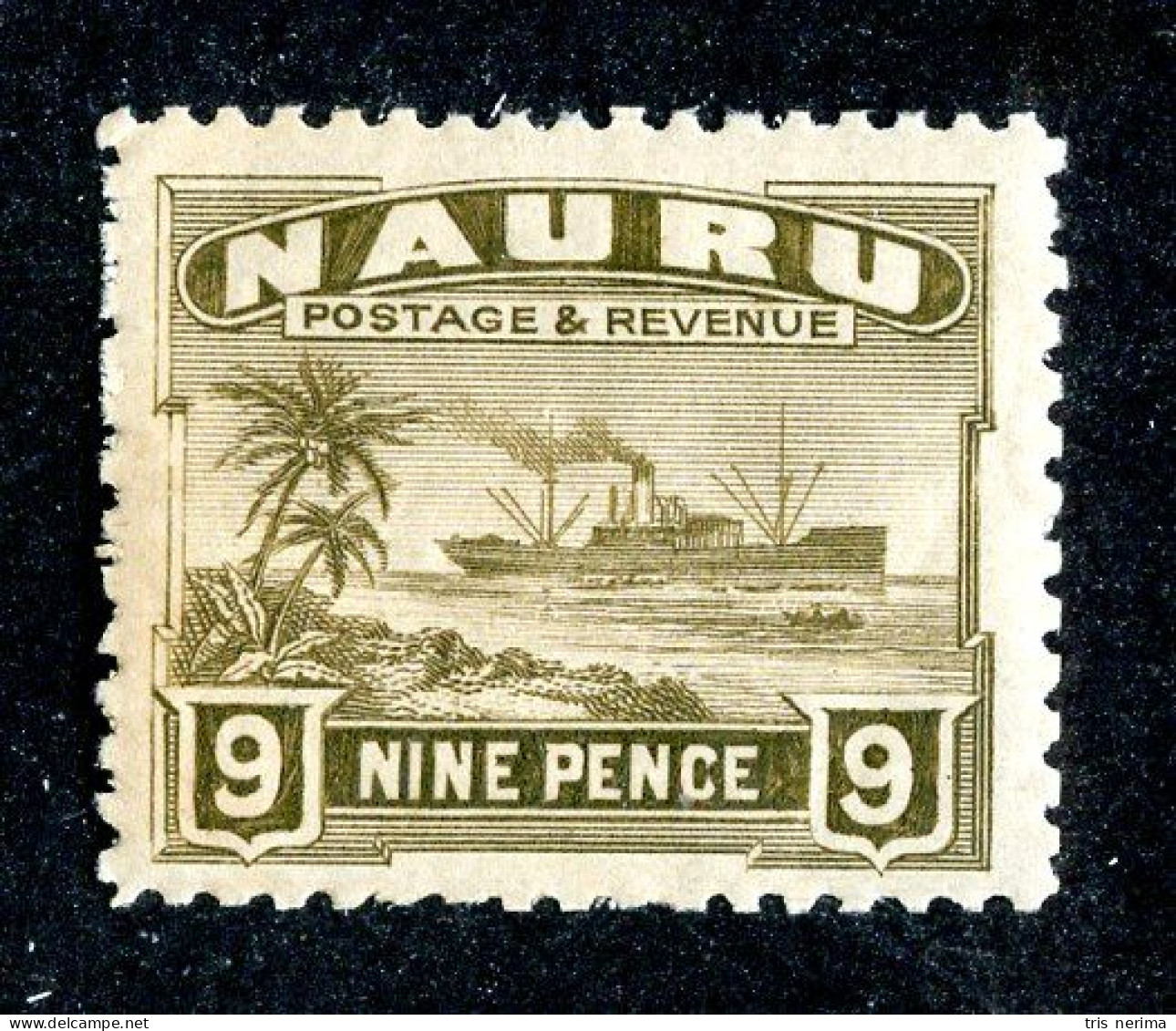 7560 BCx Nauru 1924 Scott # 26 MNH** (offers Welcome) - Nauru