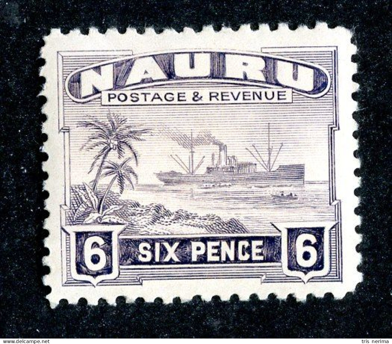 7561 BCx Nauru 1924 Scott # 25 MNH** (offers Welcome) - Nauru