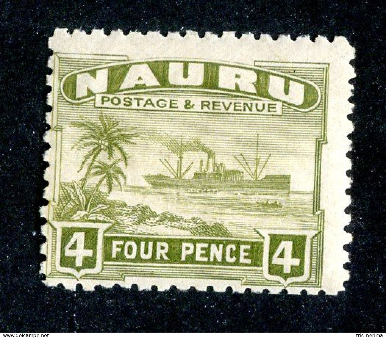 7563 BCx Nauru 1924 Scott # 23 MNH** (offers Welcome) - Nauru