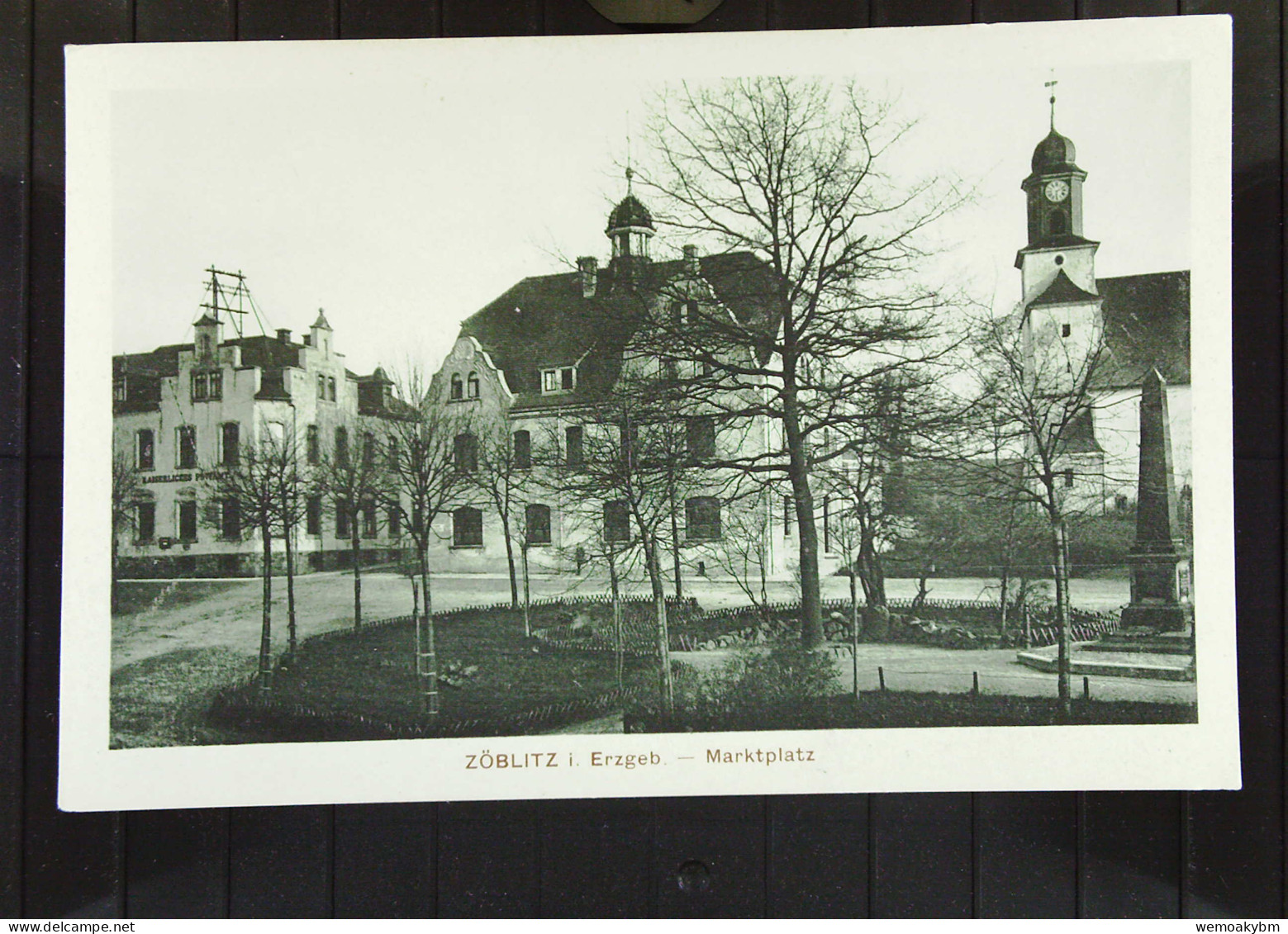 DR: AK Von Zöblitz I. Erzgebirge - Marktplatz Um 1930 - Nicht Gelaufen - Zöblitz