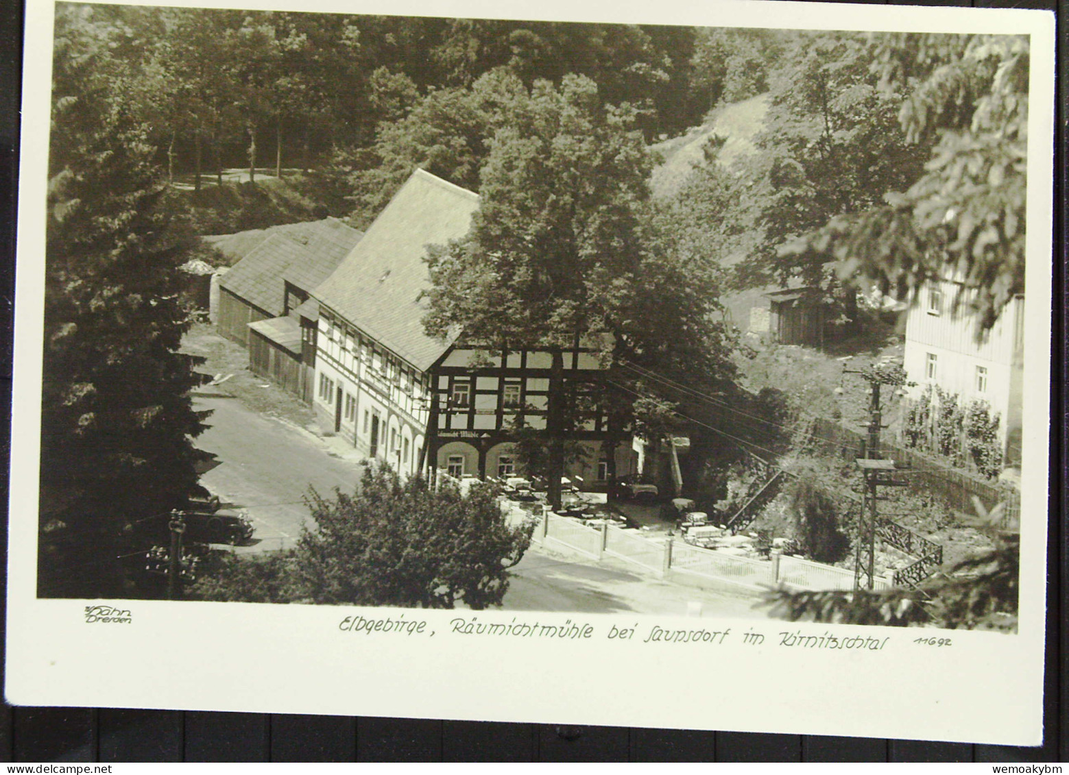 DR: AK Vom Elbgebirge, Räumichtmühle B. Saupsdorf I. Kirnitschtal, Um 1930 - Nicht Gelaufen - Kirnitzschtal
