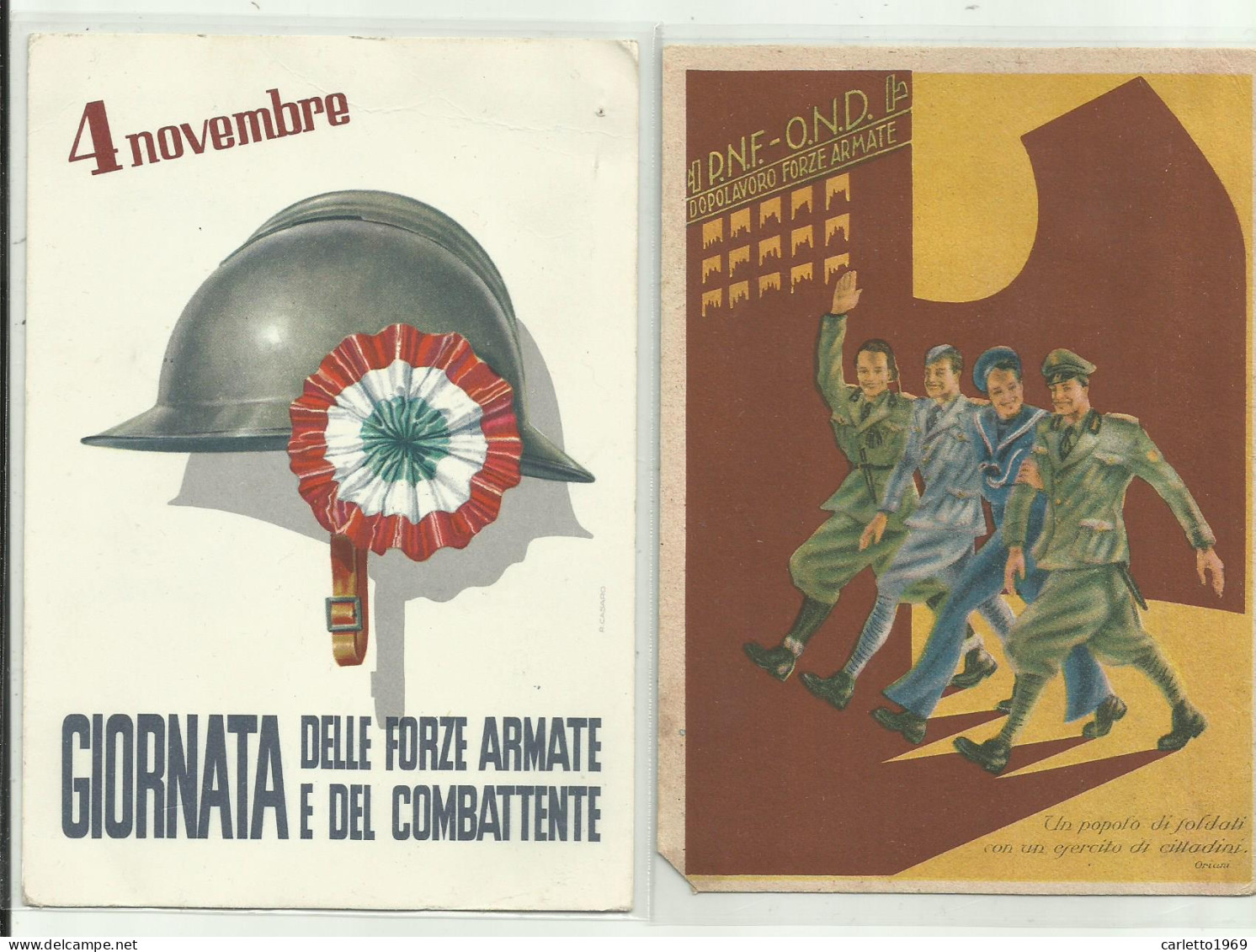 LOTTO 22 CARTOLINE  FORZE ARMATE WW2 - War 1939-45