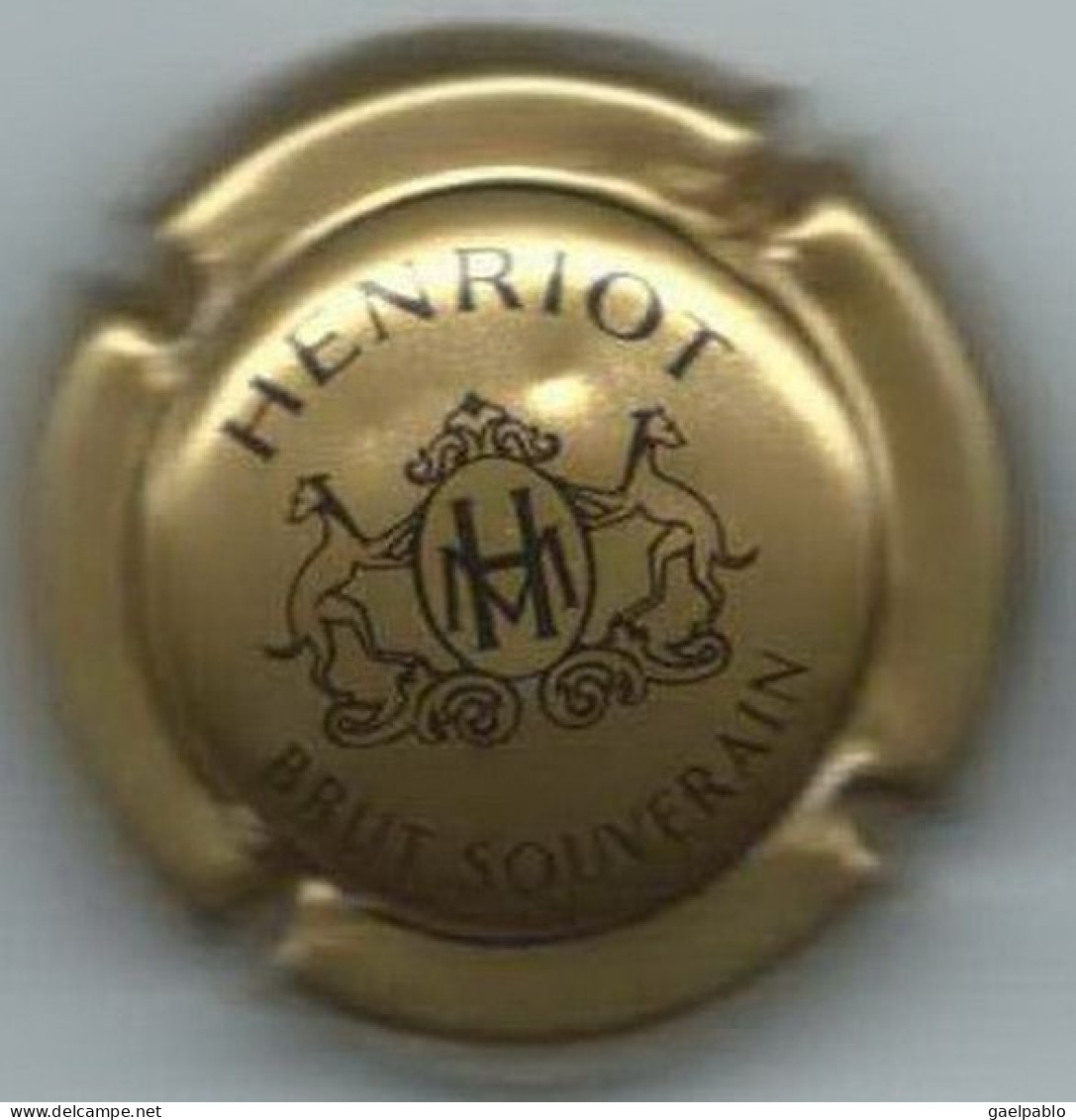 HENRIOT  N° 50  Lambert - Tome 1  195/5  BRUT SOUVERAIN  Or Bronze Et Noir - Henriot