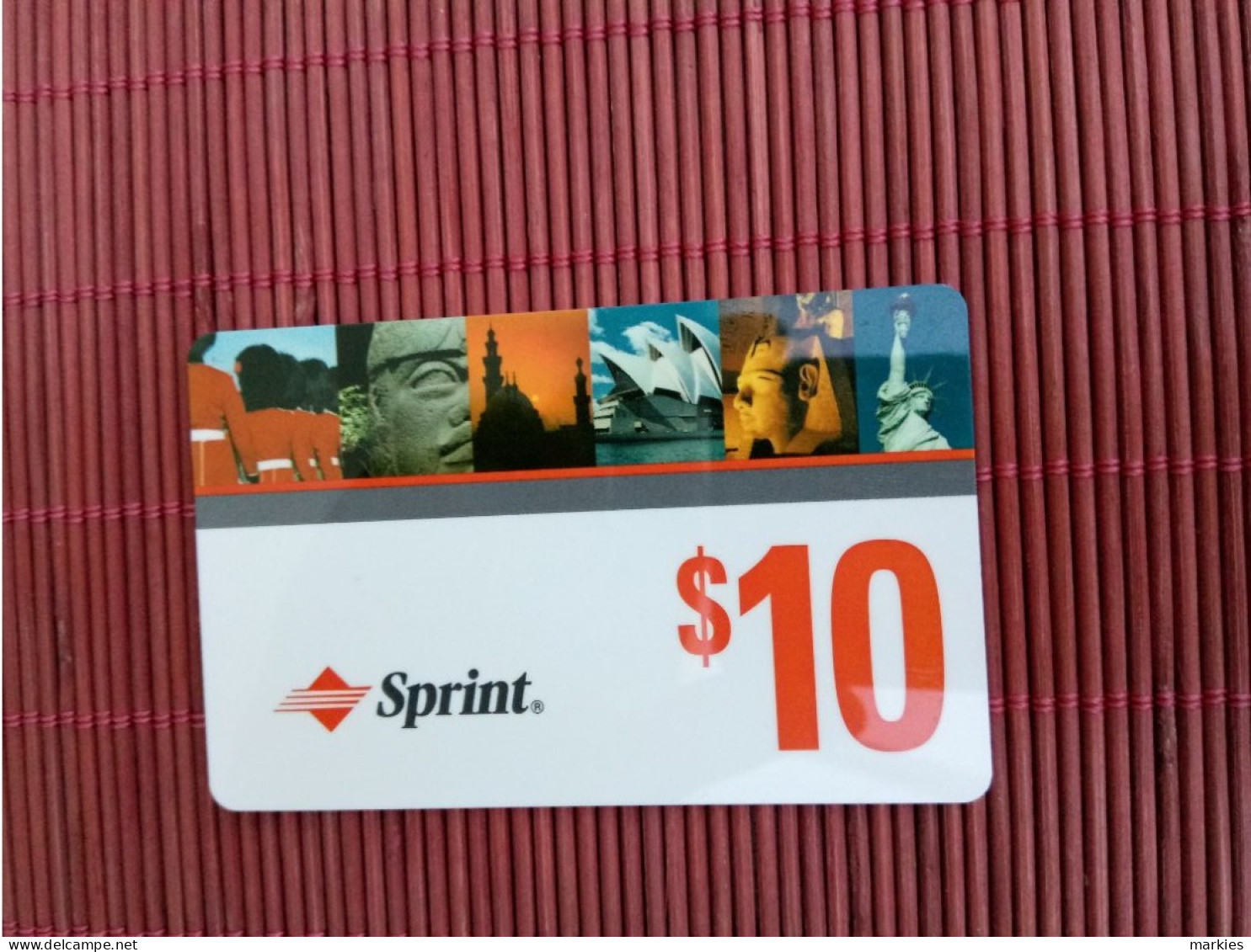 Sprint  Prepaidcard $ 10  Used Rare - Sprint