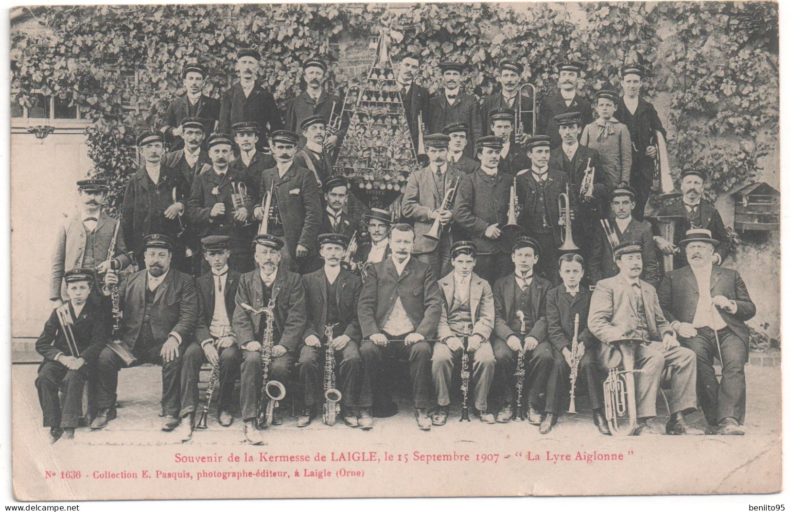 CPA De LAIGLE - La Lyre Aiglonne En 1907. - L'Aigle