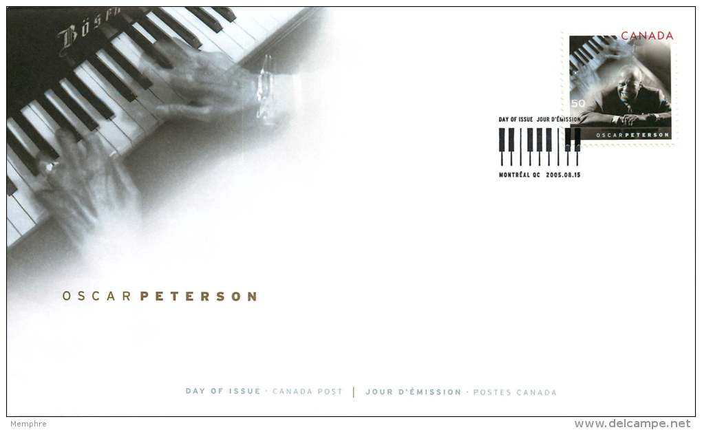 2005  Oscar Peterson, Jazzman  Sc 2118  Single - 2001-2010