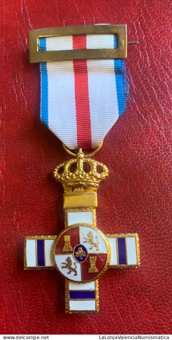 España Medalla Juan Carlos I - Distintivo Blanco Pensionado - Sonstige & Ohne Zuordnung