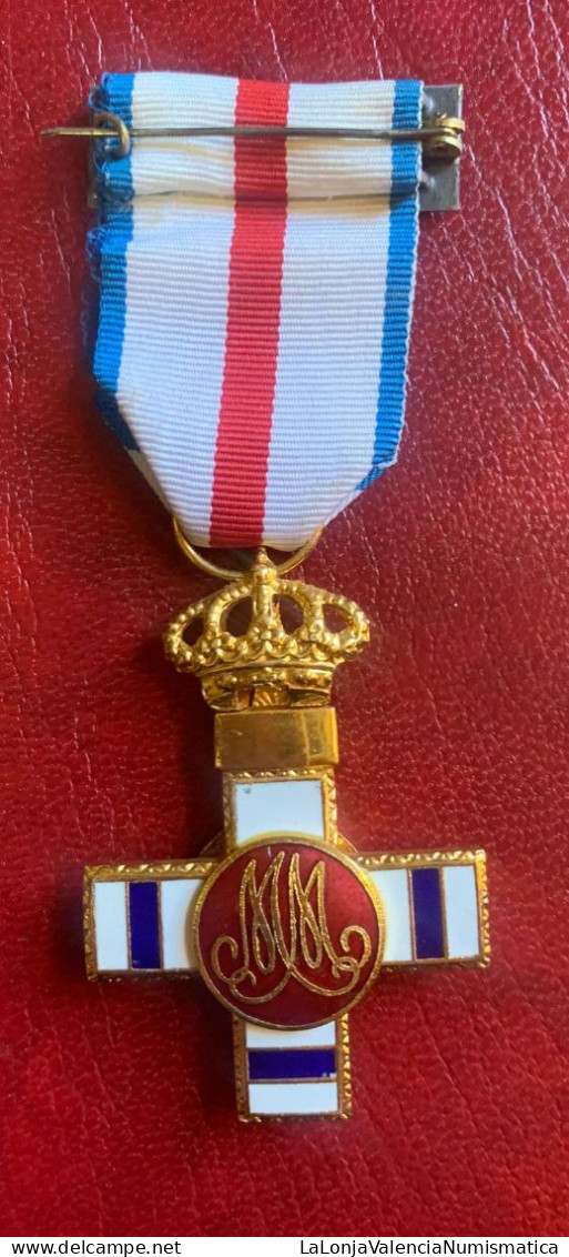 España Medalla Juan Carlos I - Distintivo Blanco Pensionado - Altri & Non Classificati