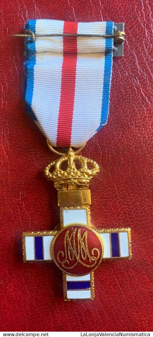 España Medalla Juan Carlos I - Distintivo Blanco Pensionado - Other & Unclassified