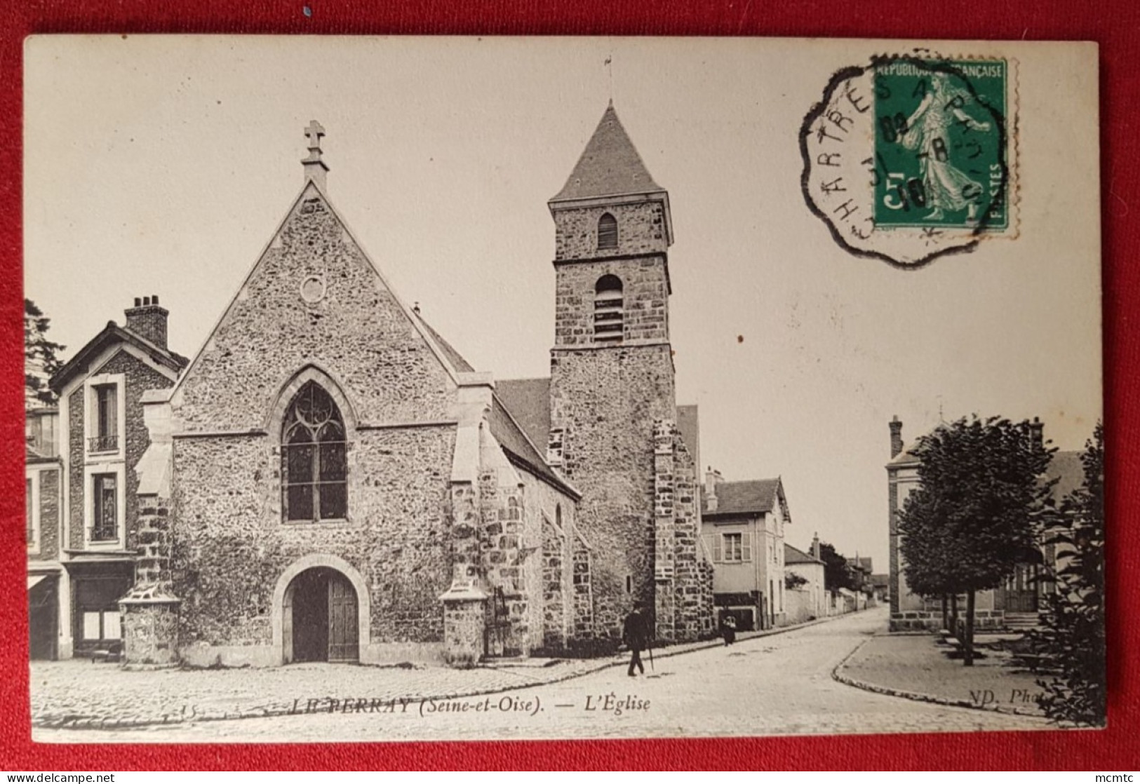 CPA -  Le Perray -(Seine-et-Oise) - L'église - Le Perray En Yvelines