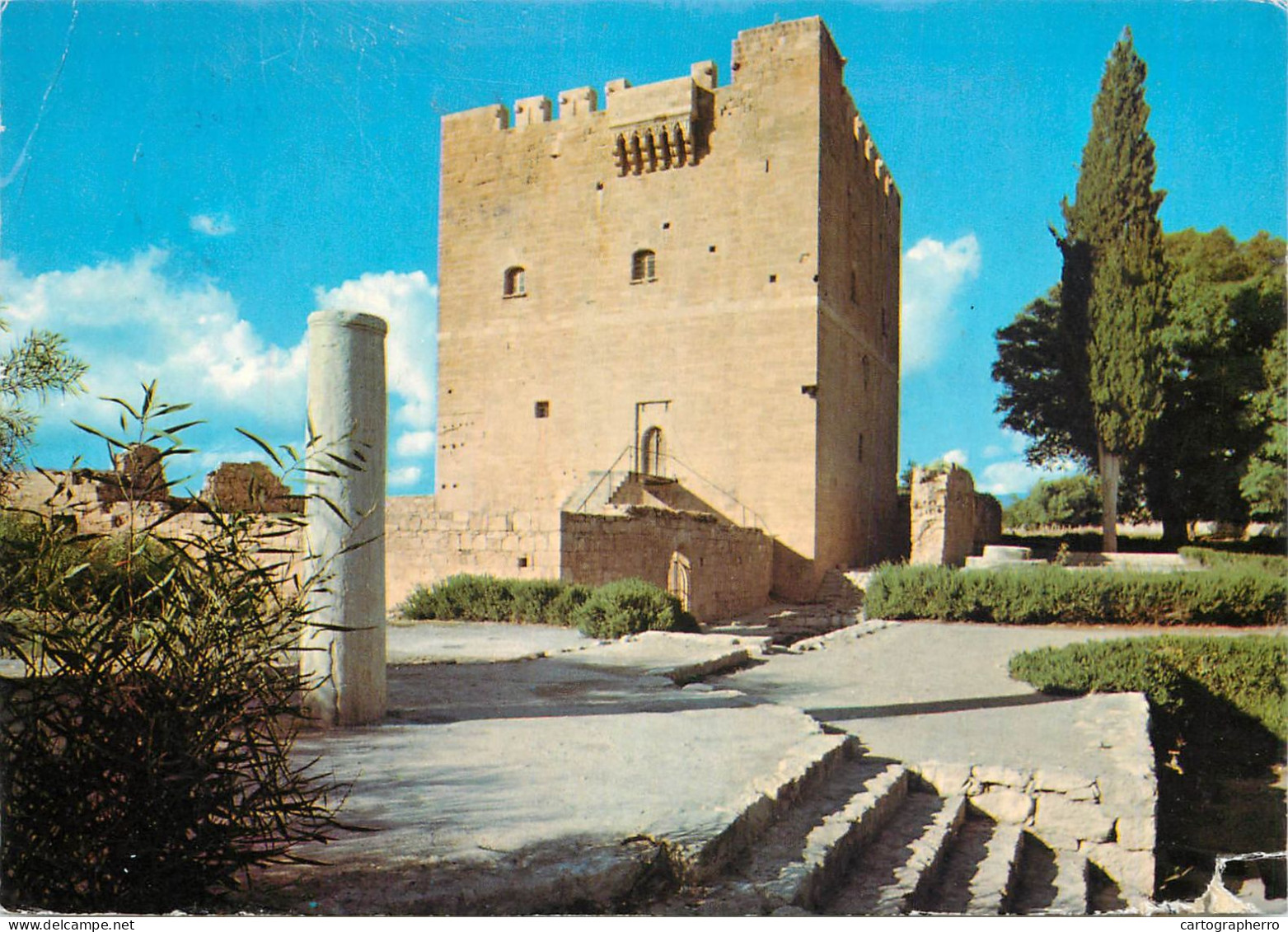 Postcard Cyprus Kolossi Castle Built In 1454 - Chypre