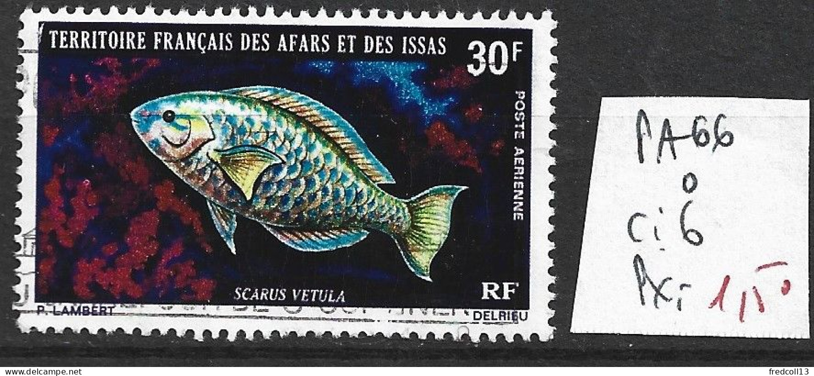AFARS ET ISSAS PA 66 Oblitéré Côte 6 € - Used Stamps