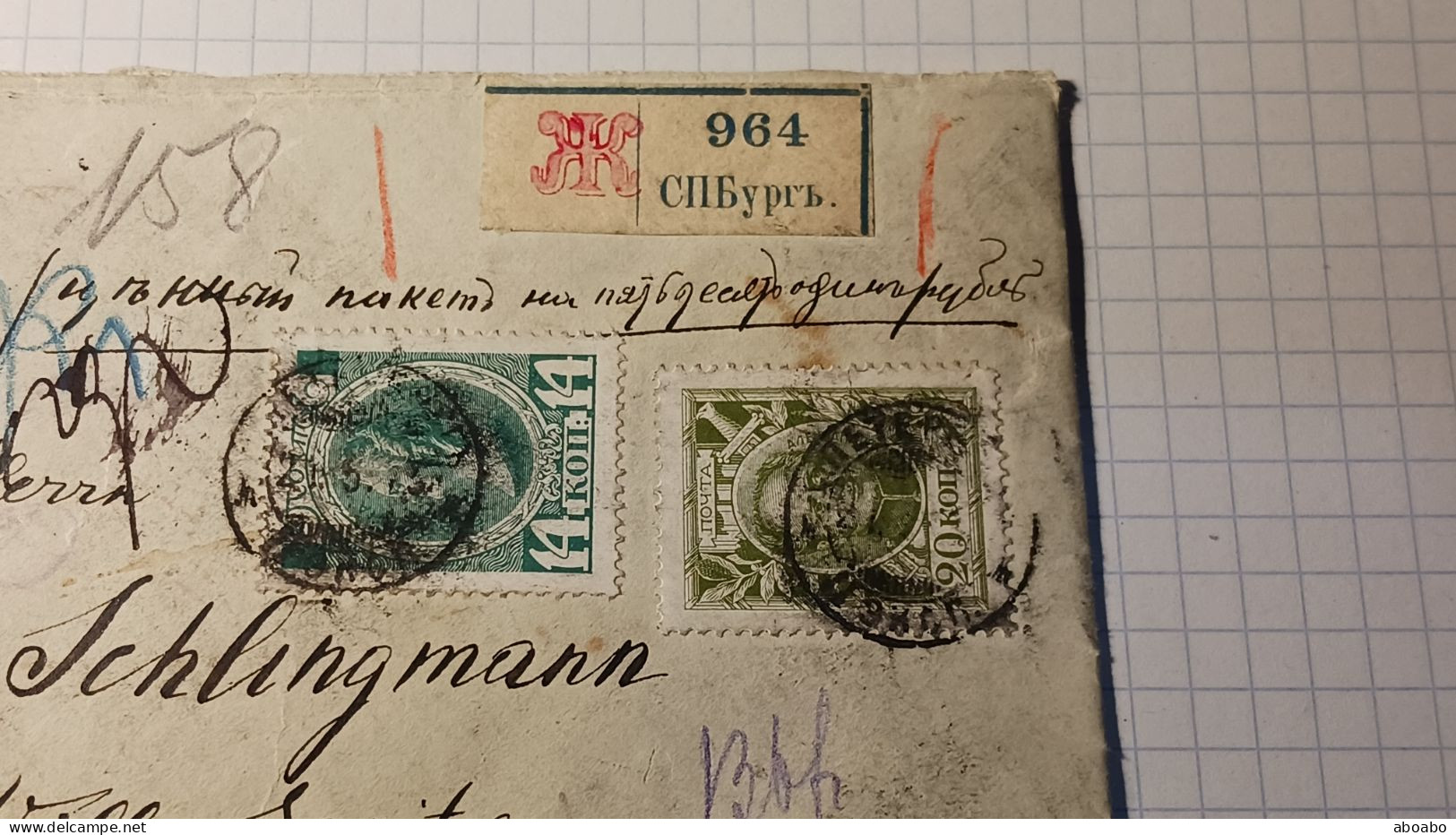 Finnland Umschlag 1913.... 6/56 - Lettres & Documents