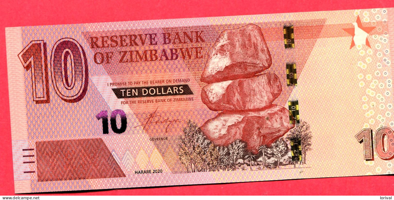 10 Dollars Neuf 3 Euros - Zimbabwe