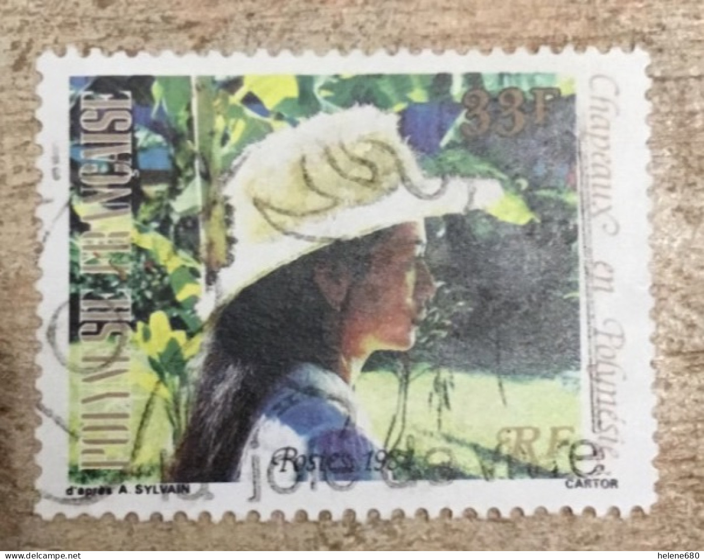 POLYNÉSIE. Chapeaux En Polynésie  N° 215 - Used Stamps