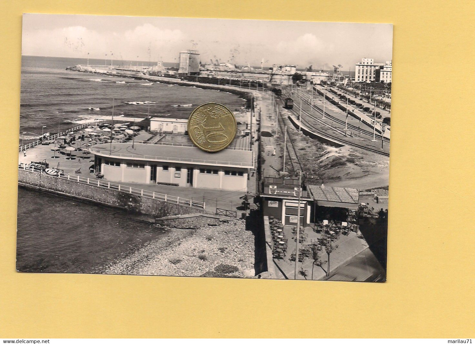 MM3057 Lazio CIVITAVECCHIA Roma Porto Stazione 1968 Viaggiata - Civitavecchia