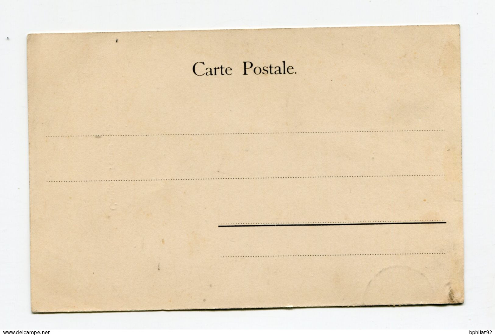 !!! CONGO, CPA DE BRAZZAVILLE DE 1904 NON VOYAGEE - Cartas & Documentos