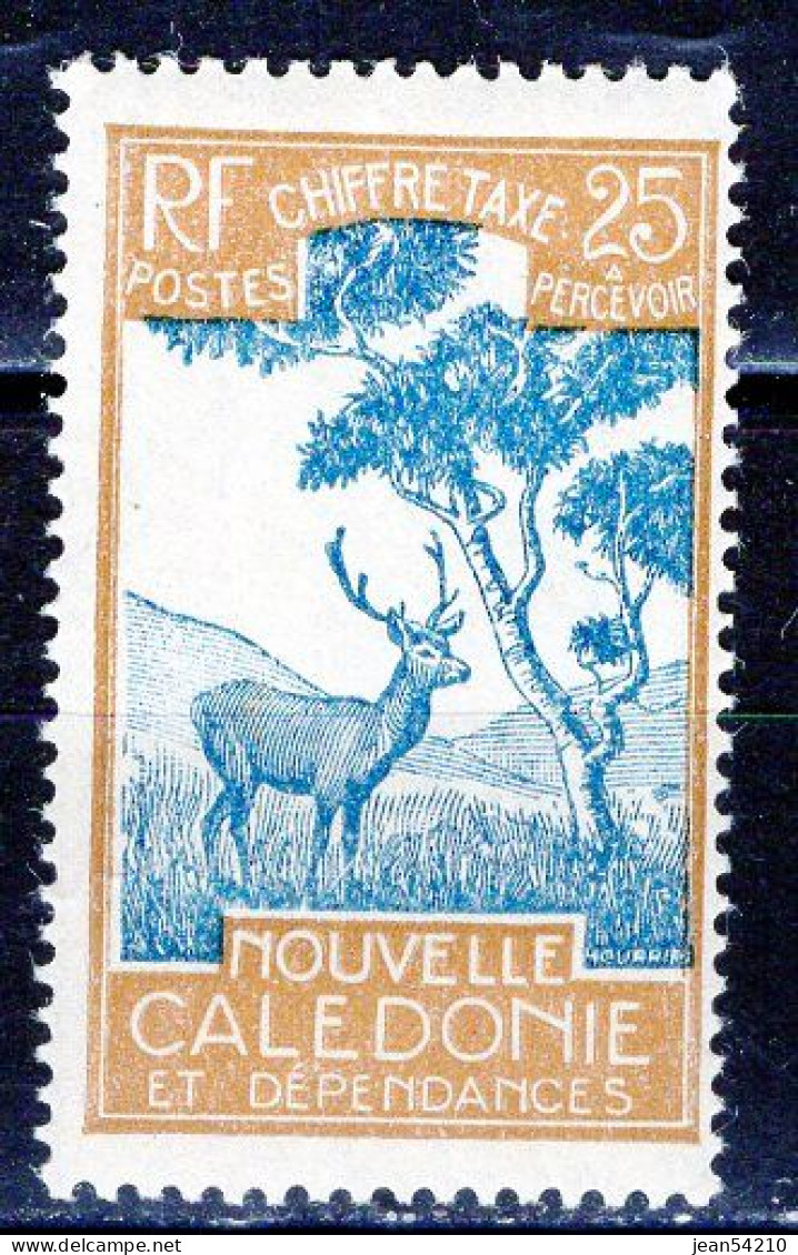 NOUVELLE-CALEDONIE - Timbre-taxz N°32 Neuf - Portomarken