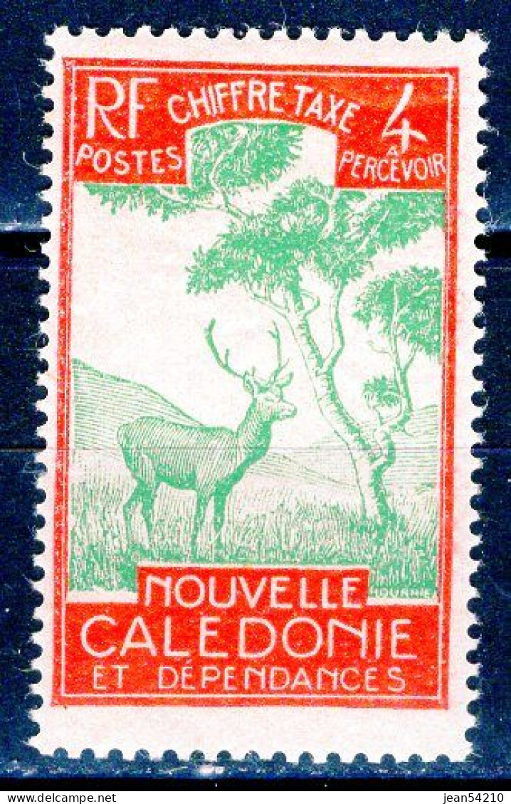 NOUVELLE-CALEDONIE - Timbre-taxz N°27 Neuf - Portomarken