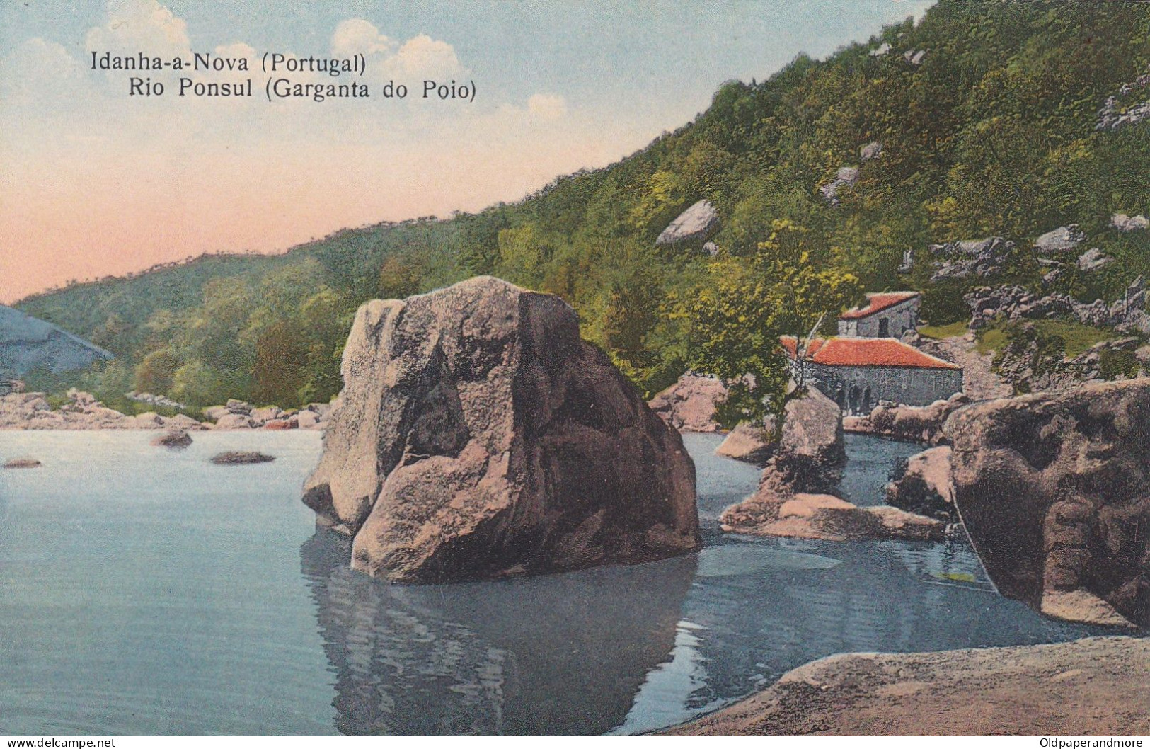 POSTCARD PORTUGAL - IDANHA A NOVA - RIO PONSUL ( GARGANTA DO POIO ) - Castelo Branco