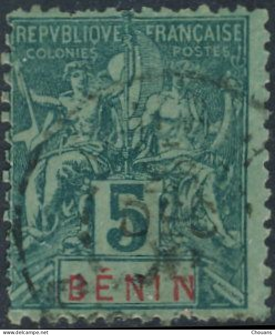 Bénin 1894. ~ YT 36 - 5 C. Sage - Gebruikt
