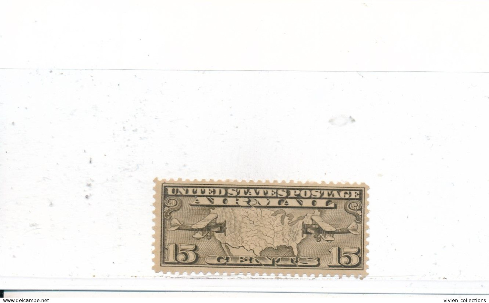 Etats Unis Poste Aérienne PA N° 8 Neuf * Avec Charnière - 1b. 1918-1940 Ongebruikt