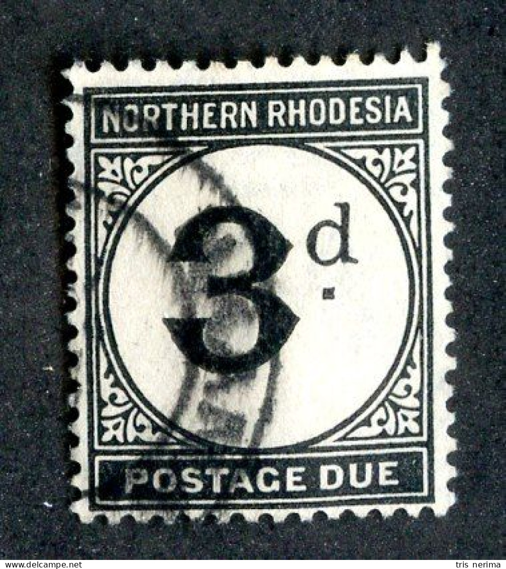 7607 BCx Rhodesia 1929 Scott # J3 Used (offers Welcome) - Northern Rhodesia (...-1963)
