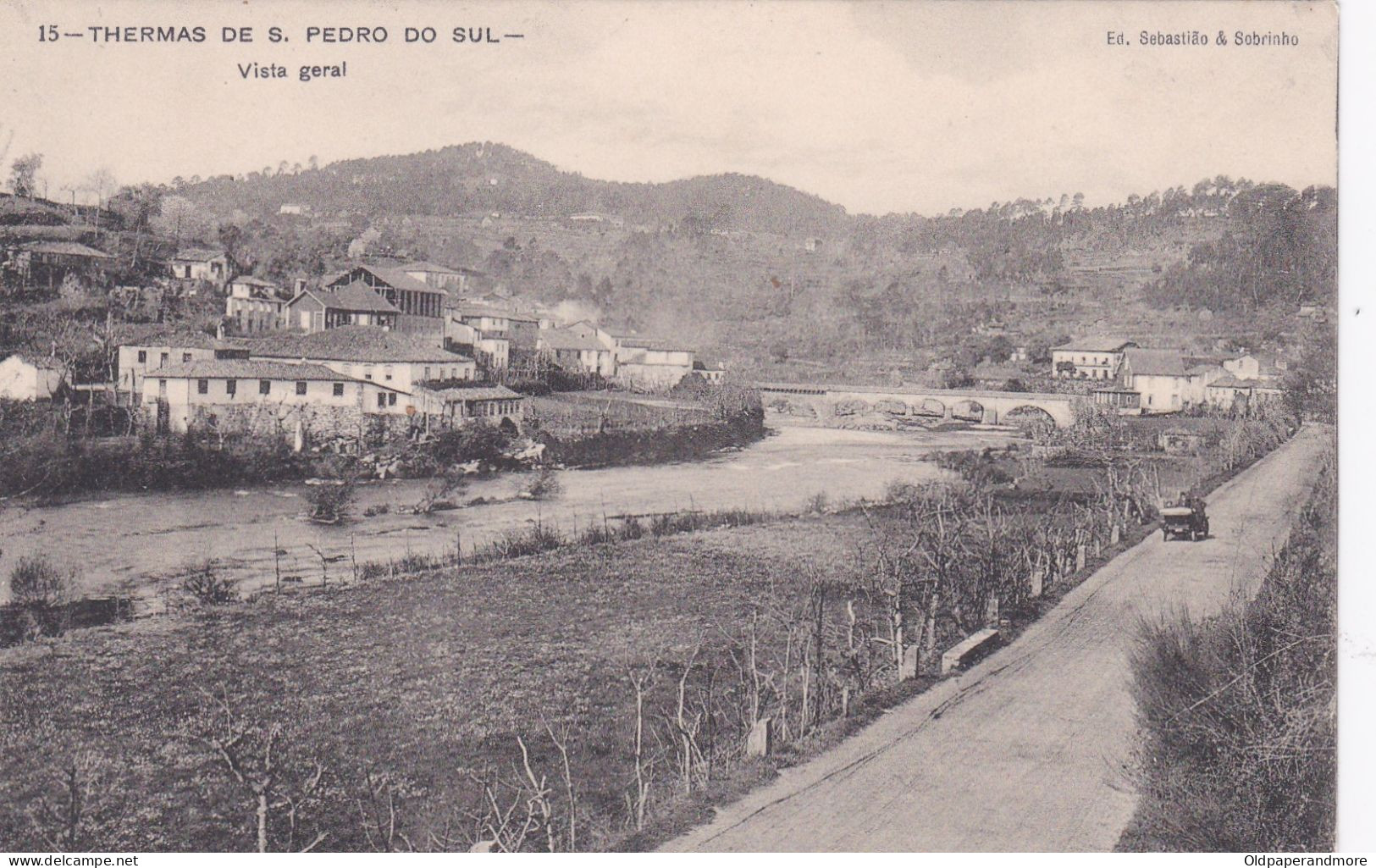 POSTCARD PORTUGAL - S. PEDRO DO SUL - THERMAS - Viseu