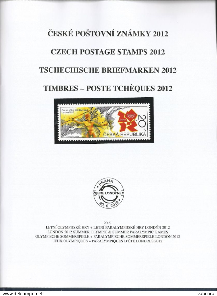 Czech Republic Year Book 2012 (with Blackprint) - Komplette Jahrgänge