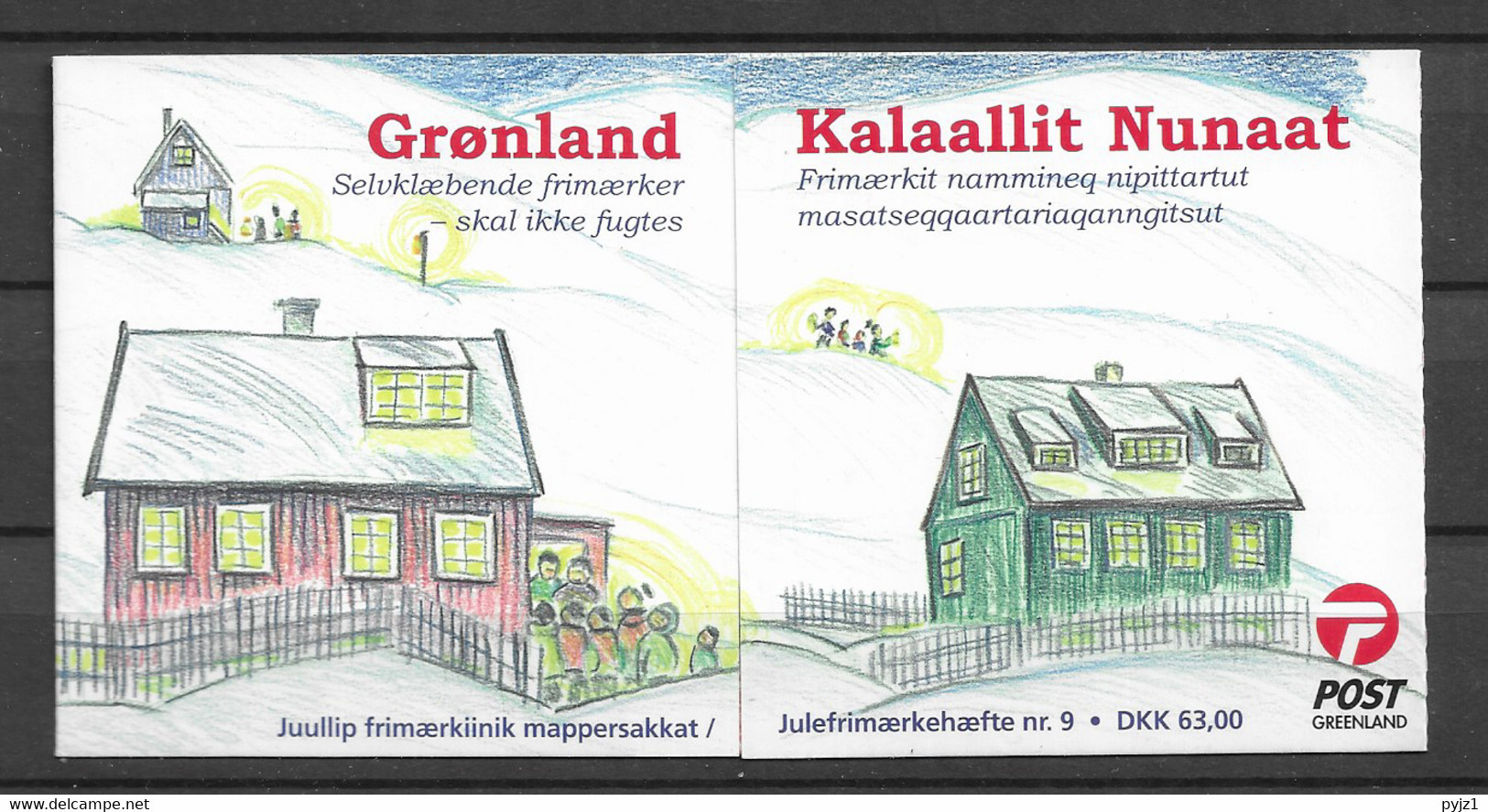 2004 MNH Greenland, Booklet Postfris** - Postzegelboekjes