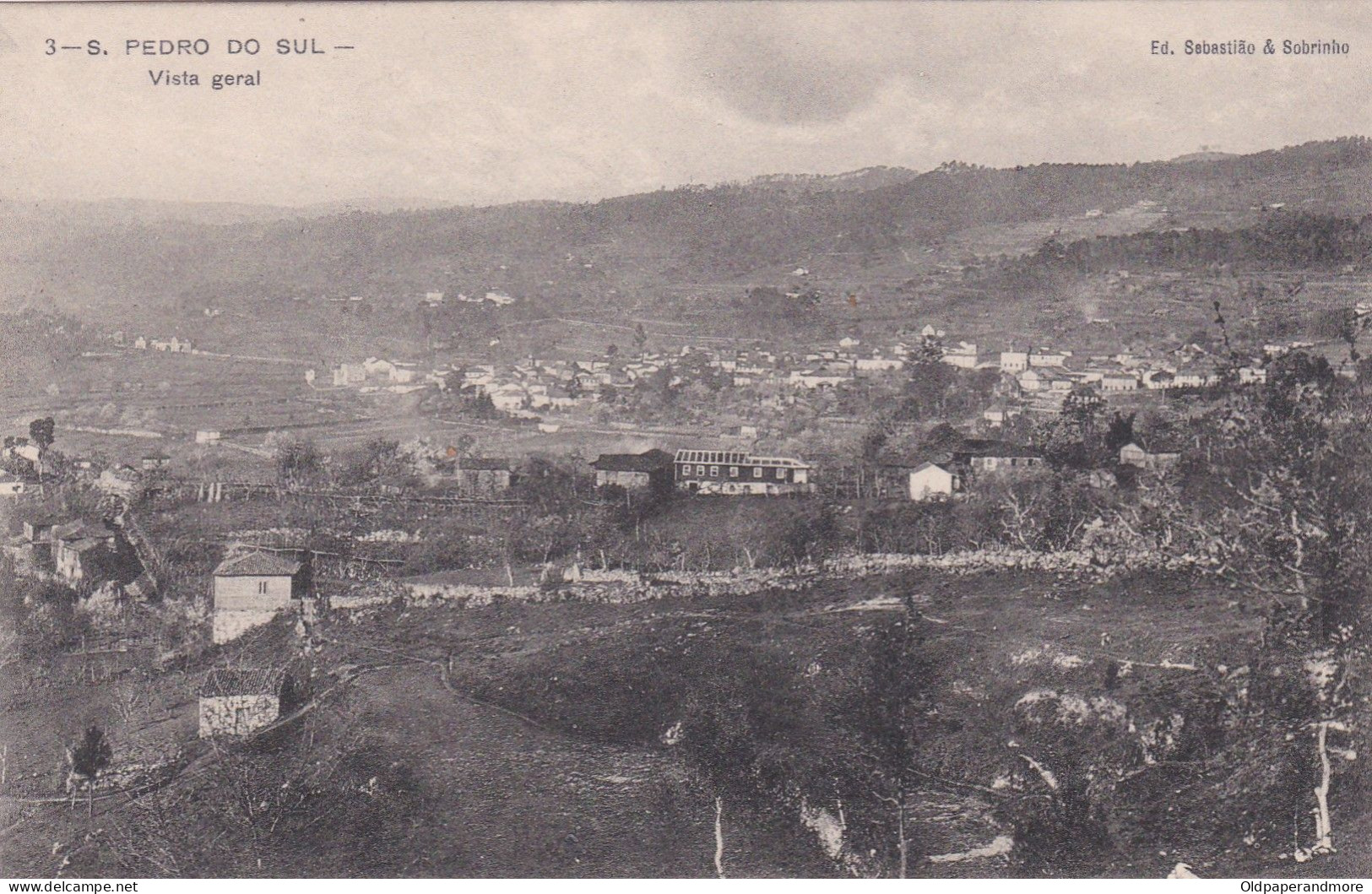 POSTCARD PORTUGAL - S. PEDRO DO SUL - VISTA GERAL - Viseu