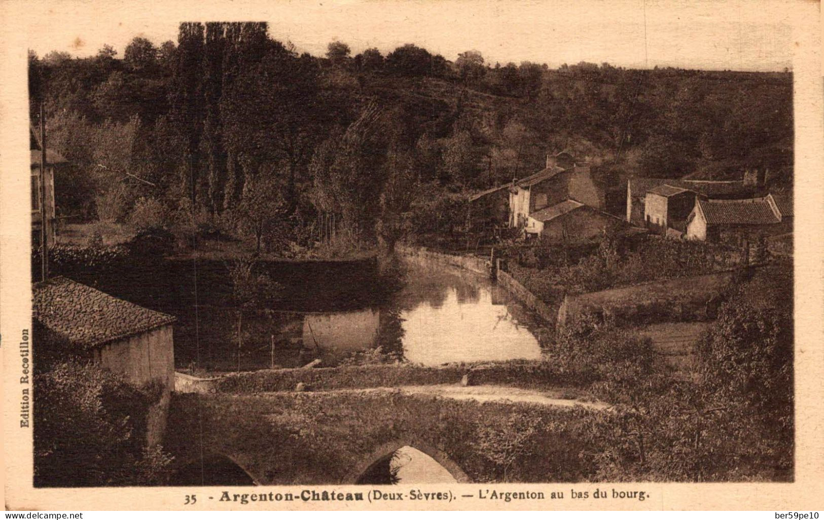 79 ARGENTON-CHATEAU L'ARGENTON AU BAS DU BOURG - Argenton Chateau