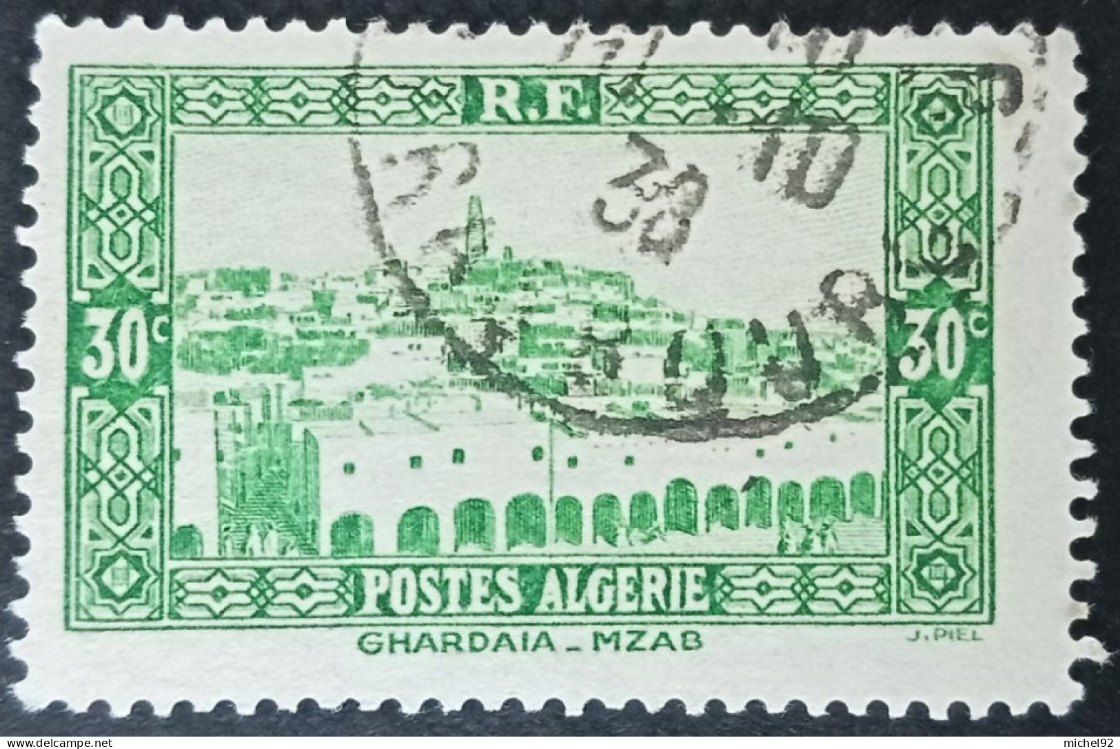 Algérie 1936-37 - YT N°109 - Oblitéré - Oblitérés