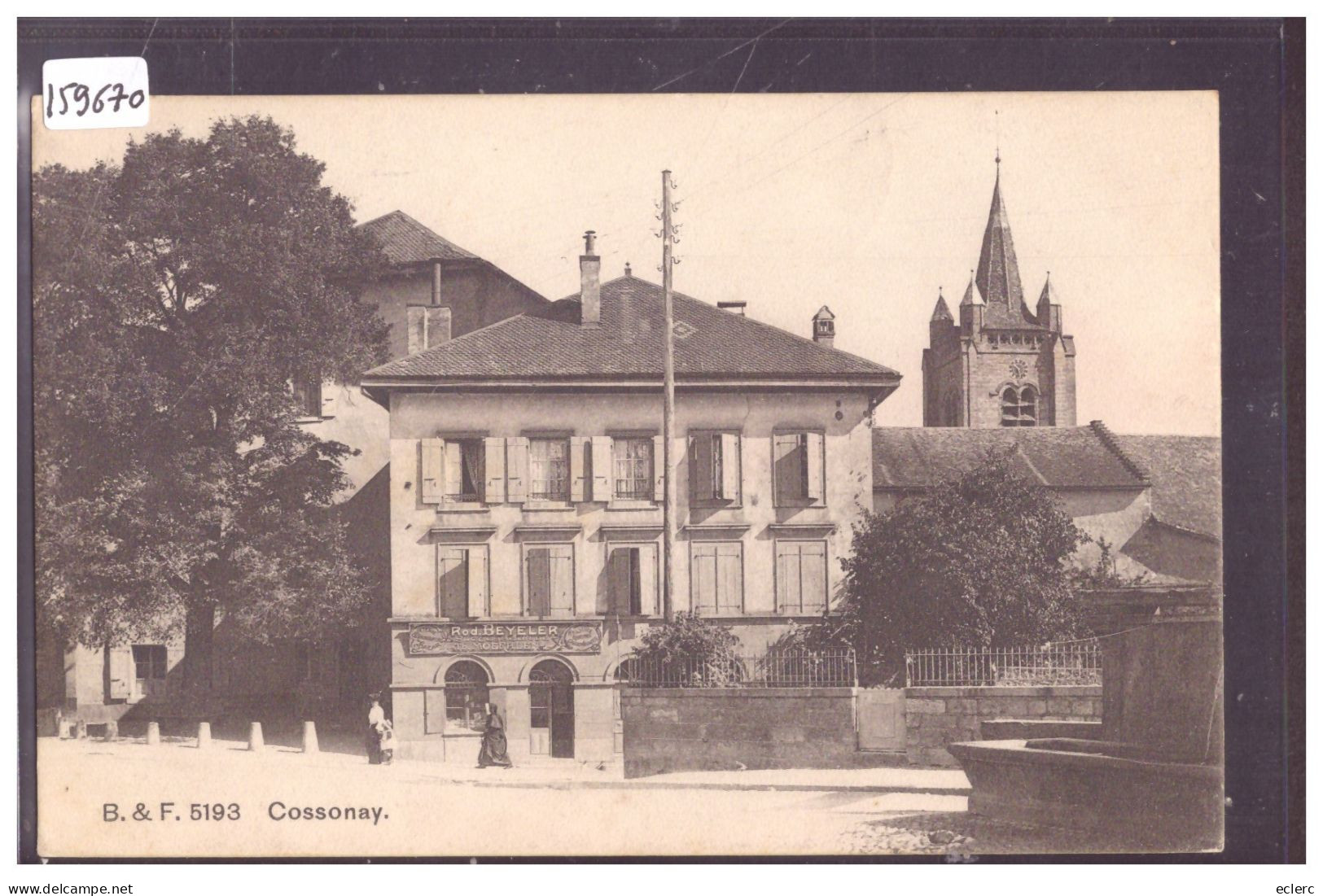 DISTRICT DE COSSONAY - COSSONAY - TB - Cossonay