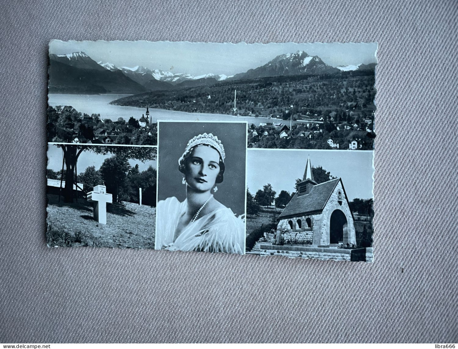 KÜSSNACHT Am Rigi - La Chapelle Au Souvenir à S.M. Astrid La Reine Des Belges / Verlag: H. Leuthold, Brunnen / 1937 - Küssnacht