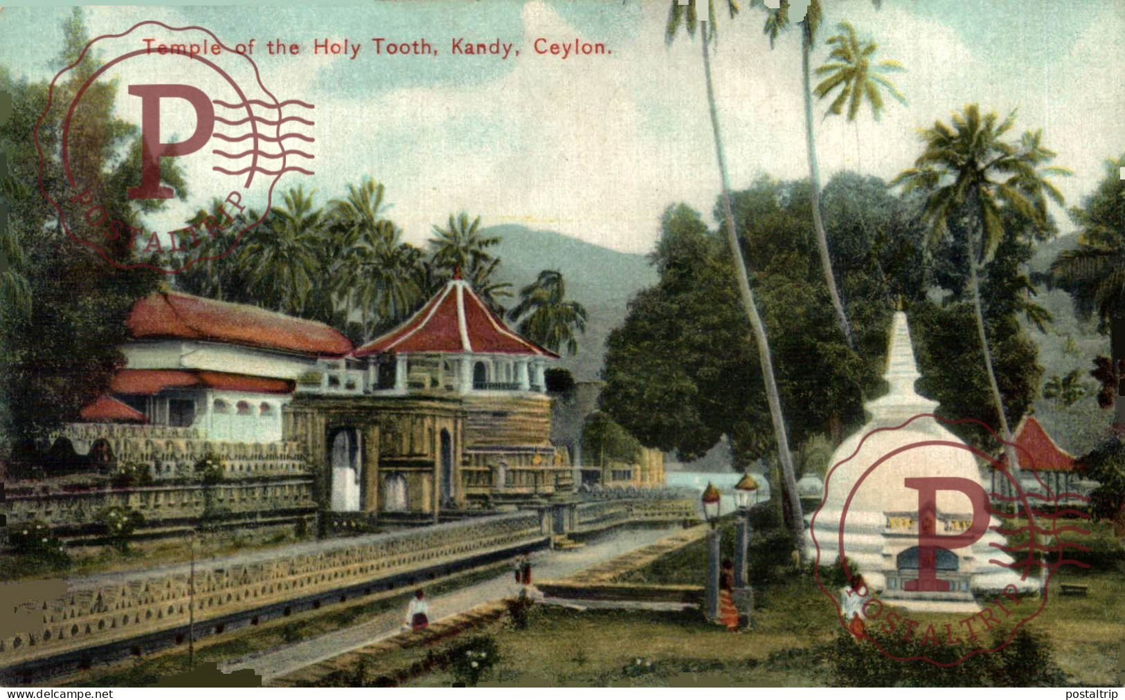 SRI LANKA CEYLON - CEYLAN. TEMPLE OF THE HOLY TOOTH KANDY - Sri Lanka (Ceylon)